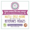 Biscuit Cheval - Pure Detox Betterave - Happy Crackers - Bio, Vegan et sans Gluten -