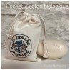 Organic cotton dos & cats pouch – La Douche à Maouche