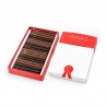 Coffret chocolat praliné deux lignes (340g)