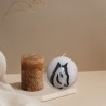 🕯Bougies ATAÏ pailletées Boule - Onyx